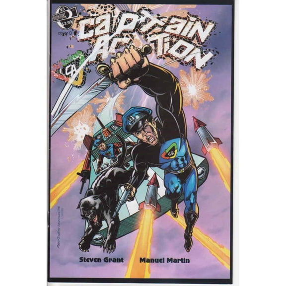 Captain Action Season Two #3B VF ; Moonstone Comic Book