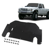 CROSSDESIGN Hood Insulation Pad 1/2" with clips Fit for Ford Ranger 1993-1997