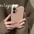 thumbnail image 2 of Cute 3D Cartoon Lying Cat Fish Lychee Pattern Leather Phone Case For iPhone 16 Pro 15 13 12 11 Pro Max 14 Plus Lovely Soft Cover, 2 of 4
