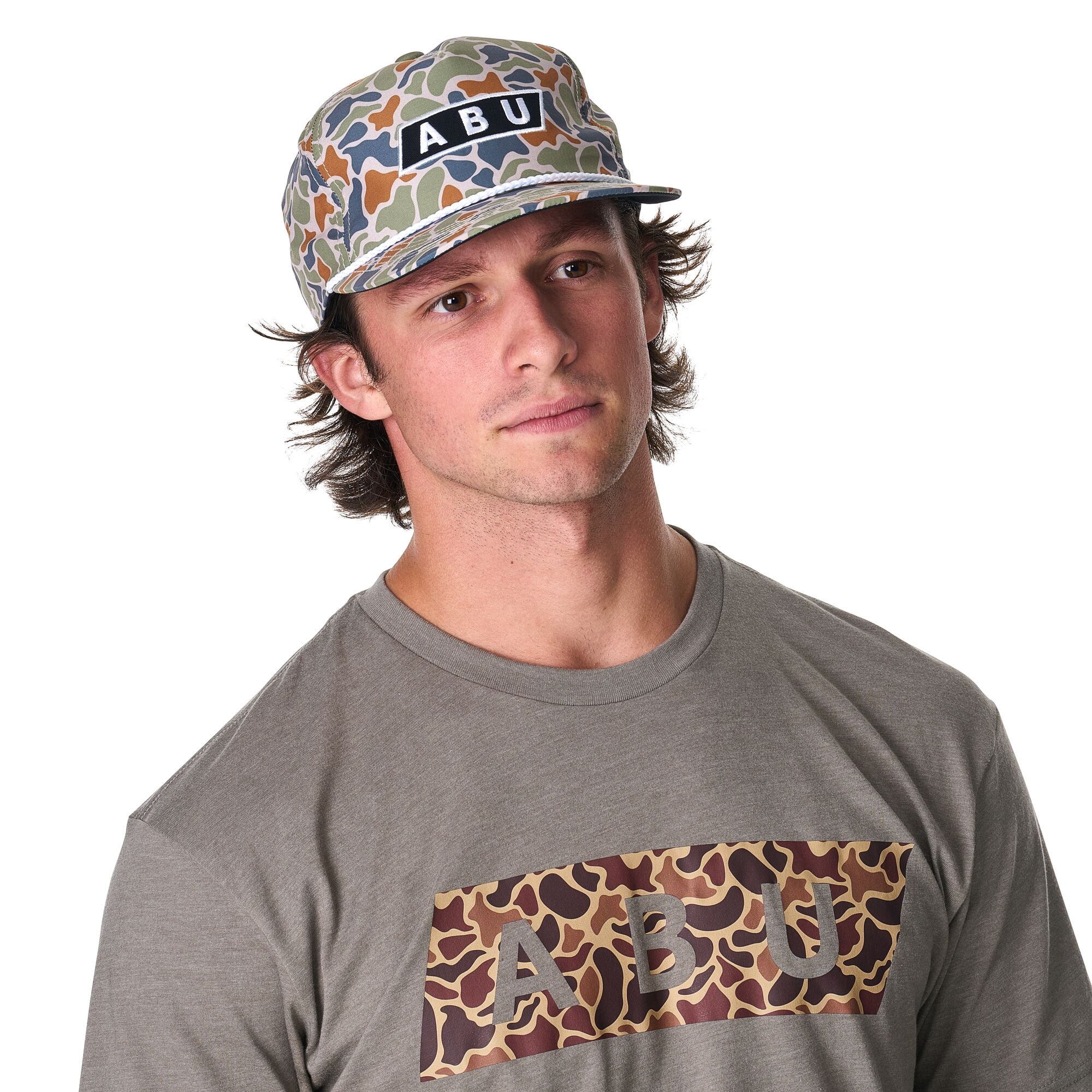 Abu Garcia ABU Rope Hat, One Size Fits Most (Green Camo)
