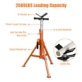 thumbnail image 3 of Yiwa 2500lbs Heavy Duty Pin-Type Car Jack Stand with Lock, 3 of 7