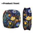 thumbnail image 2 of HELLHERO Bohemian Flower Backrest Covers for Elderly Machine Washable Rollator Walker Seat Covers and Seniors Men Women Non-Slip Fit Sun & Dust Protector, 2 of 7