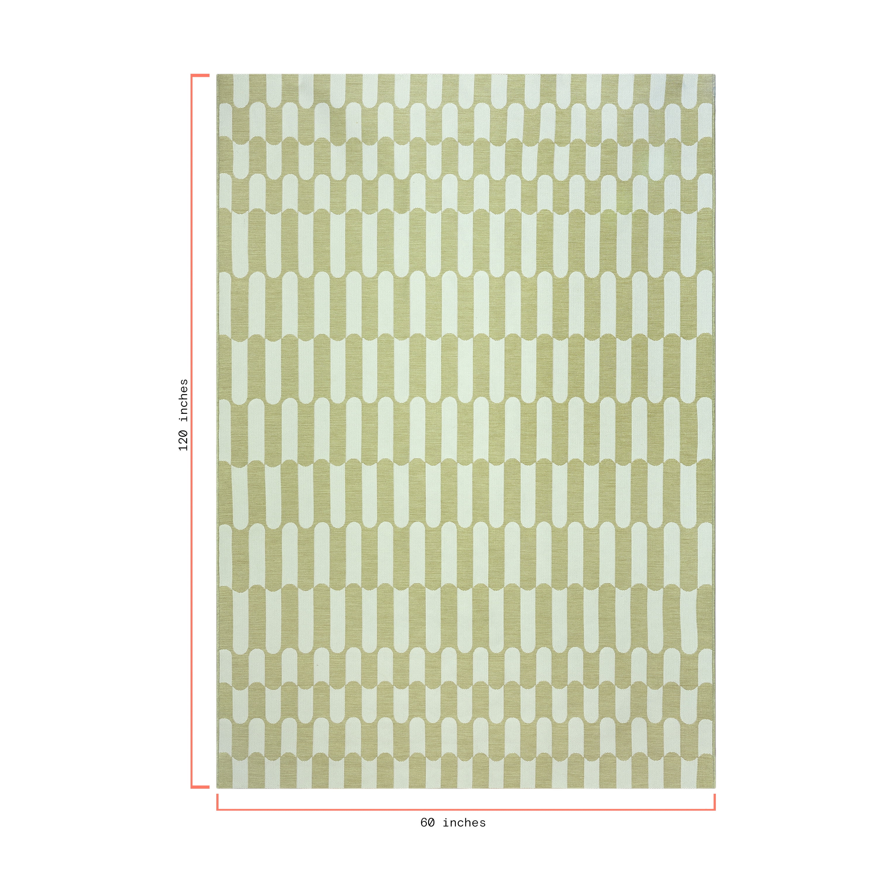 Beautiful 7' x 10' Tiled Stripes Outdoor Rug by Drew Barrymore