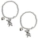 thumbnail image 2 of Brazalete de oso BearLuxe 2Pzas 9cm 5mm Acero Inox/Resorte Plata., 2 of 5