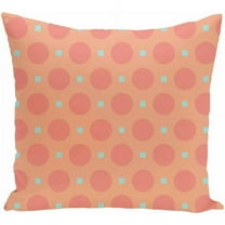 Simply Daisy 16" x 16" Dot Dash Geometric Print Pillow