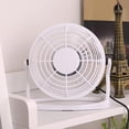 thumbnail image 4 of Matsuzay Ventilador de escritorio USB Refrigeración multifunción para la oficina y el hogar Fácil de llevar Ventilador de escritorio de Electrodomésticos blanco, 4 of 6