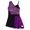 Lavender, variant on IEFIEL Kids Girls Sequins Mesh Patchwork Dance Leotard Sleeveless Gymnastics Dance Boxers Jumpsuit