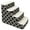 Black, variant on MajesticPet 4 Step Links Sherpa Pet Stairs, Red