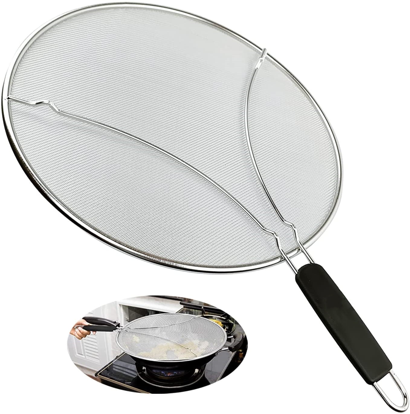 Grease Splatter Guard, Splatter Screen by Casewin Splatter Screen for