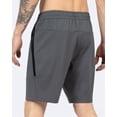 thumbnail image 2 of Apana Men's Shorts Slim Fit Athletic Performance Yoga and Gym Shorts with Hem - Side Pockets 9 Inch Inseam Essential Short, 2 of 7