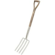 Spear & Jackson Traditional Stainless Steel Digging Fork, Heavy Duty Durable Stainless Steel Garden Tool, Ideal for Digging, Aerating, and Turning Soil