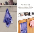 thumbnail image 5 of 2-Piece Polyester cotton Towel Set Absorbent Shades Of Purple Woods Watercolor Hand Towel Bath Towel Soft and Comfortable Machine Wash 28.3x14.4, 5 of 7