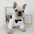 thumbnail image 3 of Maxcozy Pets Gentleman Suit Formal Shirt Tuxedo, Dog Suit Bow Tie Costume, Gentleman Dog Wedding Party Suit, 3 of 7