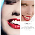 thumbnail image 3 of SEWCHICS 12 Pcs Crocs de Vampire Fournitures Réutilisables en Résine Blanche pour Cosplay Performance, 3 of 8