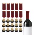 thumbnail image 1 of Uxcell 40Pcs Cápsulas Termocontraíbles con 40Pcs Tapones de Corcho para Vino, 30x60mm, Rojo, 1 of 7