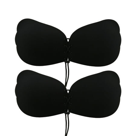 Sticky Bra Invisible Bras For Women Backless Strapless Bra Push Up  Adhesive Invisible Lifting Bra 2 Pairs