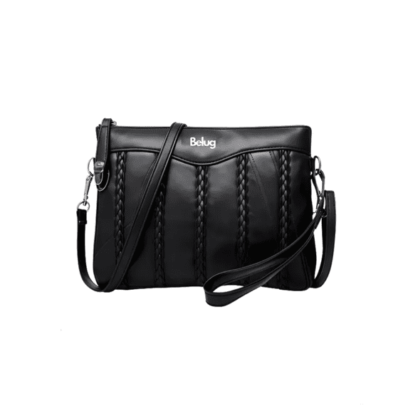 Bolso De Hombro para Dama Moda Belug Negro