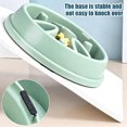 thumbnail image 3 of 1pack Slow Feeder Dog Bowls Anti-Choking Puzzle Dog Food Bowls Anti-Slip Interactive Feeding Slow down Eating Bloat Stop Maze Dishes for All Breeds,Green, 3 of 4