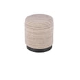 thumbnail image 3 of Carolina Handwoven Triton Matte Black Base Storage Ottoman, 3 of 9