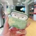 thumbnail image 4 of Bamboohart 1pc Floral Design TPU Case for AirPods 1/2 and Pro  Shockproof Protective Cover Compatible with 3rd and 4th Generation AirPods, 4 of 7