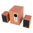 thumbnail image 2 of Minicomponente Minimalista Retro Genérica Wood Subwoofer Aux 3.5 Color Marrón Claro Potencia Rms 6 W, 2 of 8