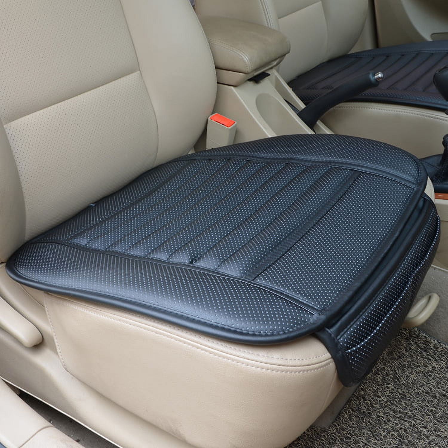 Leather bottom Car Seat Covers with Bamboo Charcoal From  –  suninbox