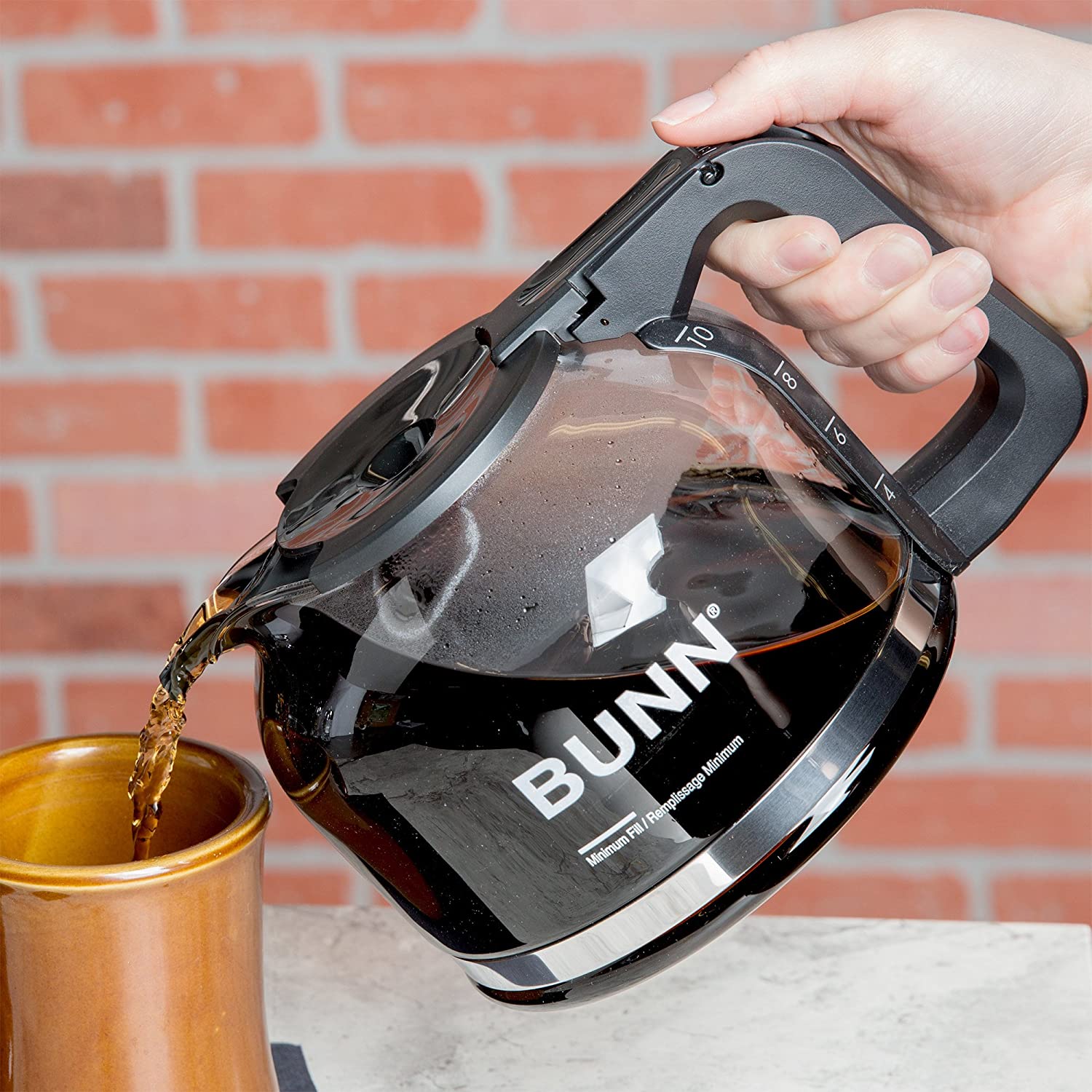 BUNN Drip Free Glass Coffee Pot 10 Cup 