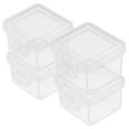 thumbnail image 3 of KALLORY 4Pcs Cheese Storage Containers for Cream Cheese with Transparent Reusable Plastic and Lid, 3 of 8