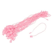 Uxcell Hang Tag String Snap Lock Price Tag Fastener Ties pink 7 inch 1000pcs