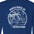 thumbnail image 4 of Inktastic Summer Vacation Mode Myrtle Beach South Carolina Long Sleeve Youth T-Shirt, 4 of 5