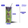 thumbnail image 3 of Termo Tumbler SVART 20 oz diseño Beetlejuice Happy Halloween MD6, 3 of 5