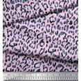 thumbnail image 3 of Soimoi Silk Fabric Leopard Animal Skin Print Fabric by Yard 42 Inch Wide, 3 of 3