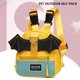 thumbnail image 5 of Bonita mochila para mascotas con correa ajustable, bolsa para aperitivos para perros, accesorios para mascotas (verde), 5 of 7