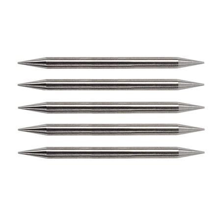 Pre-Ground 1.5" TIG Tungsten Sharpened Electrodes Red 2% Thoriated 5-Pack - 1/16"