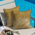 thumbnail image 6 of Pillow Covers 20x20 Inch, Brown Boho Linen Pillowcase with Invisible Zipper, Middle Century Abstract Floral Ethnic Art Decorative Throw Pillow Covers Cushion Case for Couch Sofa Bed Living Room, 6 of 9
