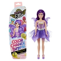 MGA's Dream Ella™ Color Change Surprise™ Fairies 11.5" Doll Series 2 - Aria™, Purple Fairy with Wings and Purple Hair, Great Gift, Toy for Kids Ages 3, 4, 5 