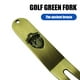 thumbnail image 2 of Forks Herramienta De Reparación De Chuletas De Golf De Aleación De Zinc Con Marcador De Pelota De Golf Extraíble Accesorios De Golf Sweethay OD008591-00, 2 of 7