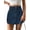 Blue, variant on Women'S Y2K Denim Cargo Skort - High Waisted Mini Skirt Shorts with Multifunctional Pockets Black S