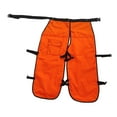 thumbnail image 3 of Delantal para pierna de motosierra, funda protectora con hebilla de liberación rápida, equipo de protección, pantalones para motosierra para trabajar, L, 3 of 8