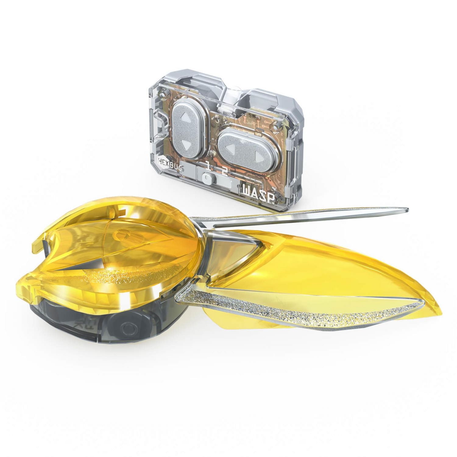 HEXBUG Wasp, Remote Control Bug, Fake Insect Toy, Motorized Robot Specimen, Gift for Boys and Girls Ages 3 and Up