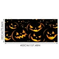 Theme Fabric Logo Poster Banner Background Hanging Pumpkin Bat Moon ...