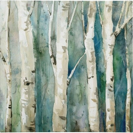 - Charlton Home 'River Birch II' Painting Print on Wrapped Canvas