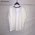 thumbnail image 1 of BALENCIAGA100 % Original De Los Hombres Y Las Mujeres De La Moda Escote Letra Impreso Camiseta Parejas Suelto Transpirable Descansopangjing, 1 of 4