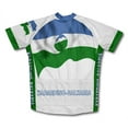 thumbnail image 2 of Kabardino Balkaria Flag Short Sleeve Cycling Jersey  for Men - Size L, 2 of 3
