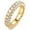 F1583 gold, variant on PULABO With handcrafted details Anniversary Promise Ring For Women For Her High Quality Shiny Cubic Zirconia AAA Zircon Ring Elegant Gift Comes in Elegant Box