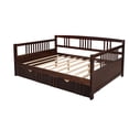 thumbnail image 6 of Full Size Daybed Wood Bed with Two Drawers, 6 of 7