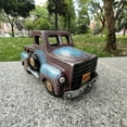 thumbnail image 7 of Sunjoy Tech Vintage Farmhouse Truck Decor Flower Plant Succulent Pot Planter Holder Resin Crafts Rusty Rustic Farm Pickup Table Decoration Birthday Gift - (L: 7.09", W: 3.54", H: 3.54"), 7 of 7