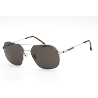 NEW CARRERA SUNGLASSES BLUE BEIGE UNISEX EYEWEAR CARRERA FLAGLAB 14 0YRQ 9O Carrera Flaglab 14 Oversized Aviator Sunglasses in Blue  main image 3