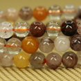 thumbnail image 3 of Angelstones Bracelet Extensible en Perles Rondes de Quartz Multicolore Naturel 6mm 7 Pouces Unisexe, 3 of 5
