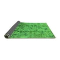 thumbnail image 2 of Ahgly Company Indoor Rectangle Oriental Green Industrial Area Rugs, 7' x 10', 2 of 4